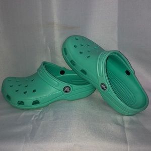 Green Classic Clog Crocs